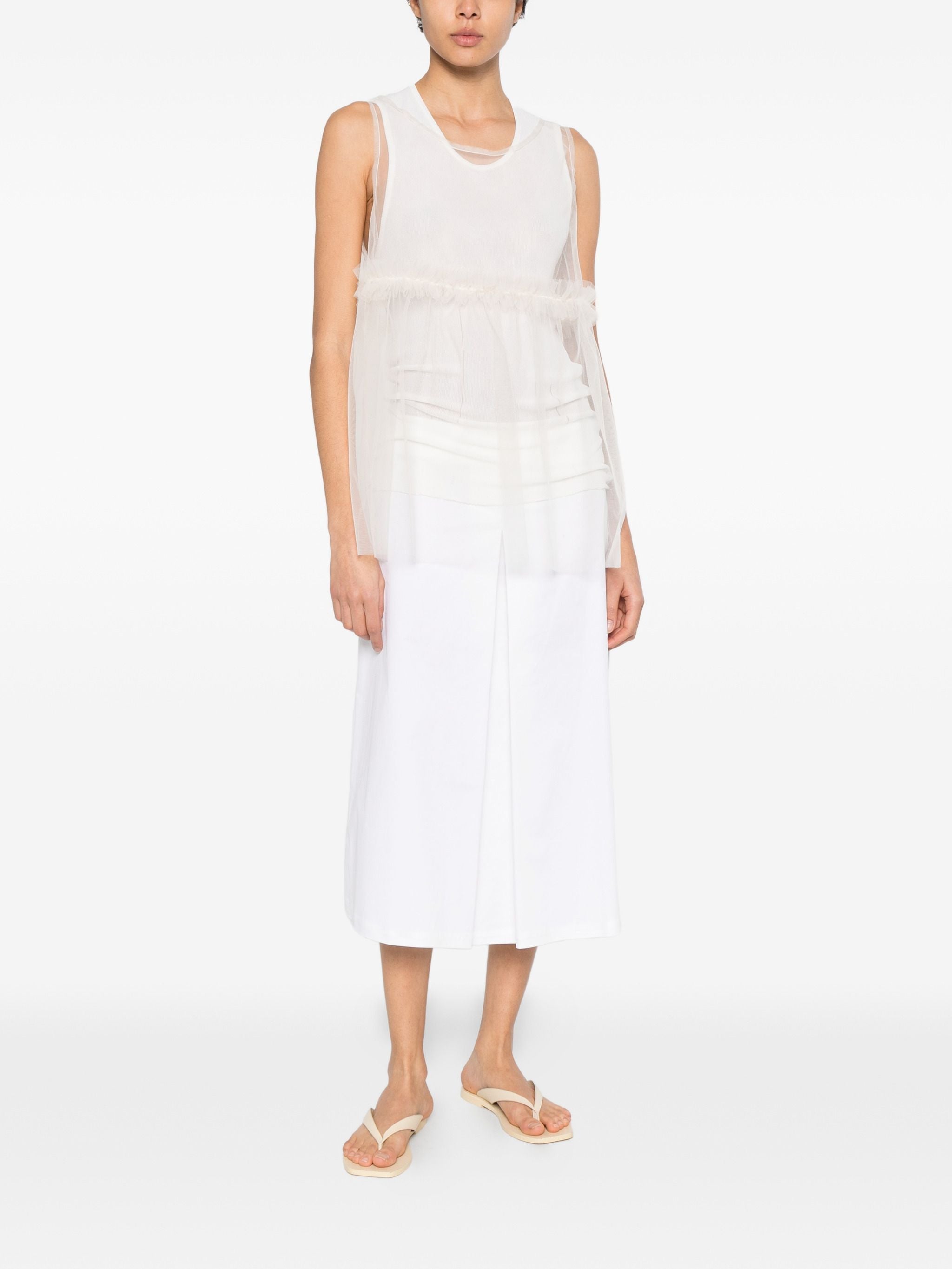 SUSANNE BOMMER TULLE TOP