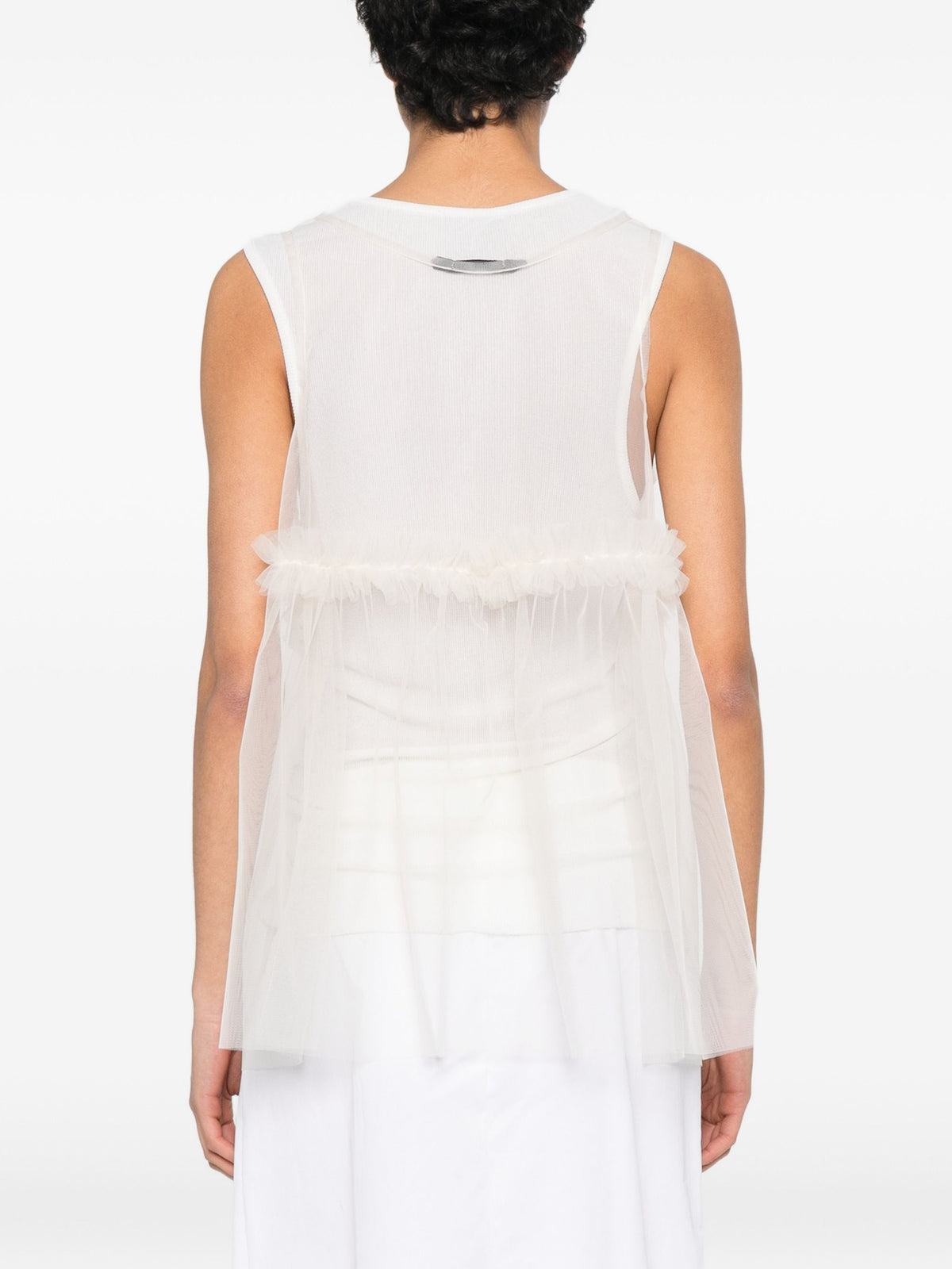 SUSANNE BOMMER TULLE TOP