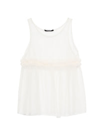 SUSANNE BOMMER TULLE TOP