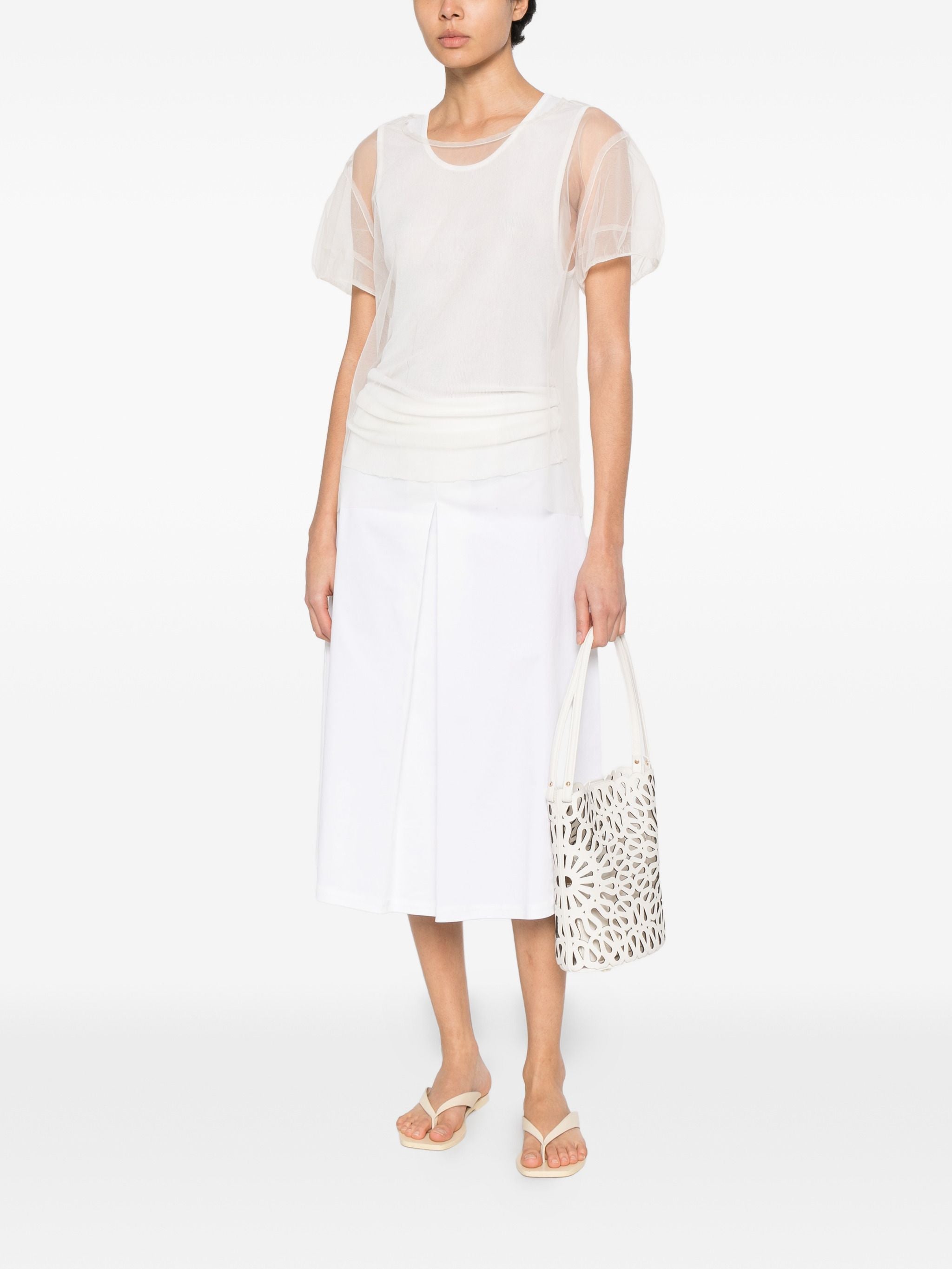 SUSANNE BOMMER TULLE T-SHIRT