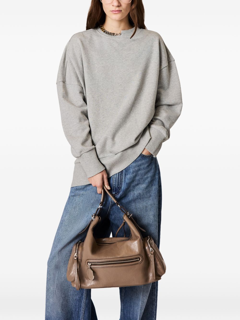 STELLA MC CARTNEY DARTMOOR SHOULDER BAG CRACKED