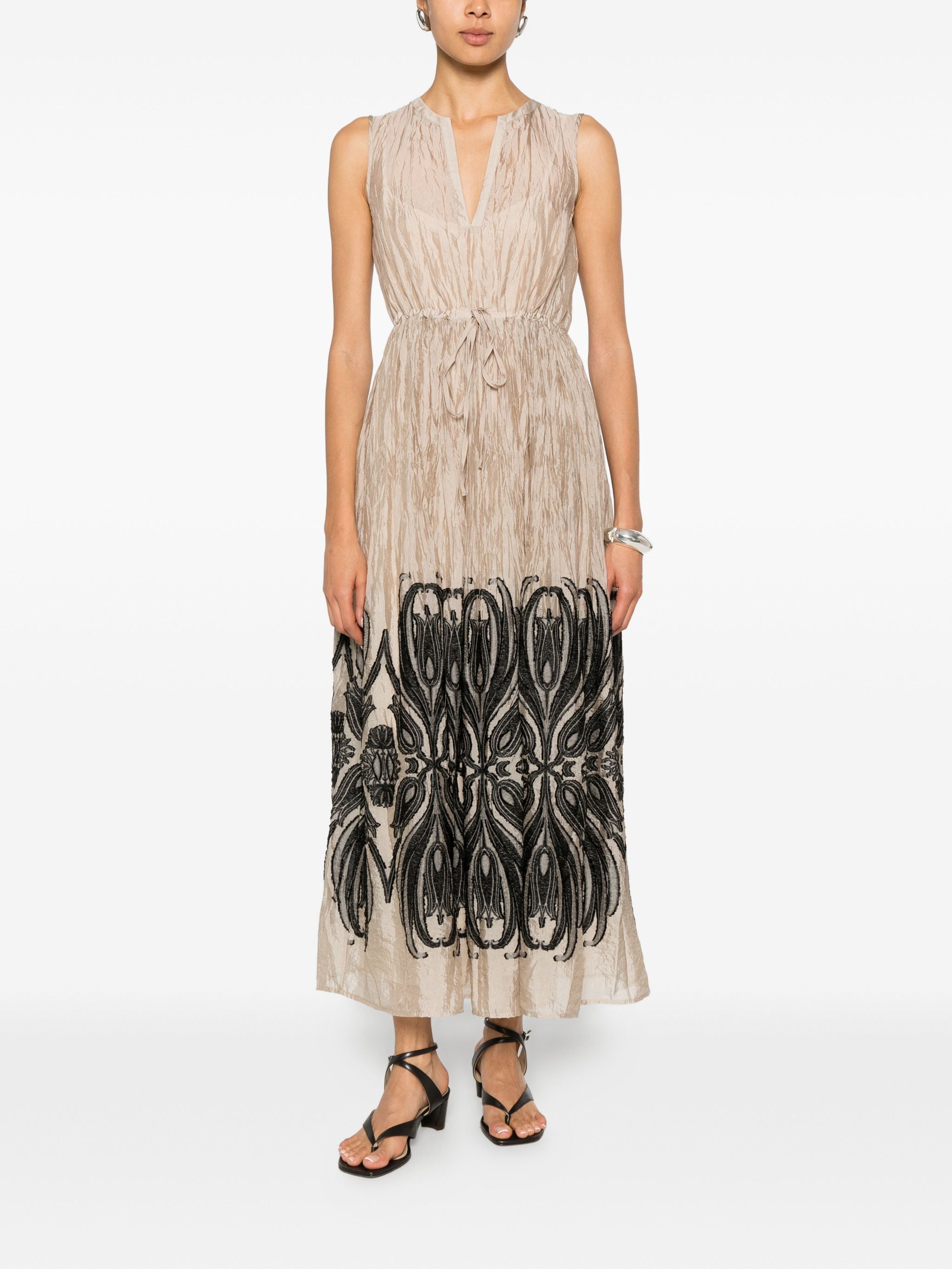 PSOPHÍA CRINKLED DRESS