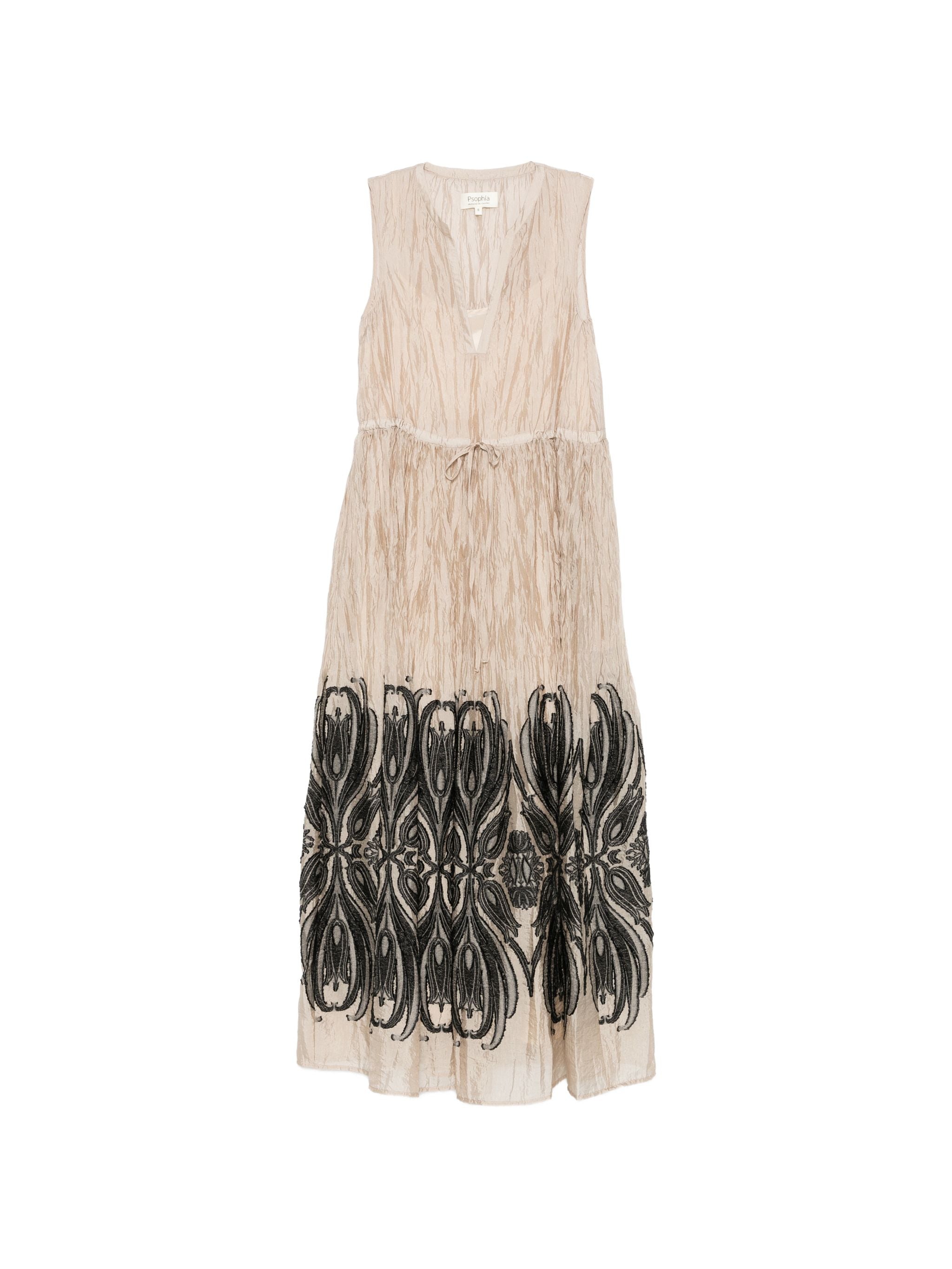 PSOPHÍA CRINKLED DRESS