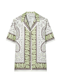 TORY BURCH SILK CAMP SHIRT