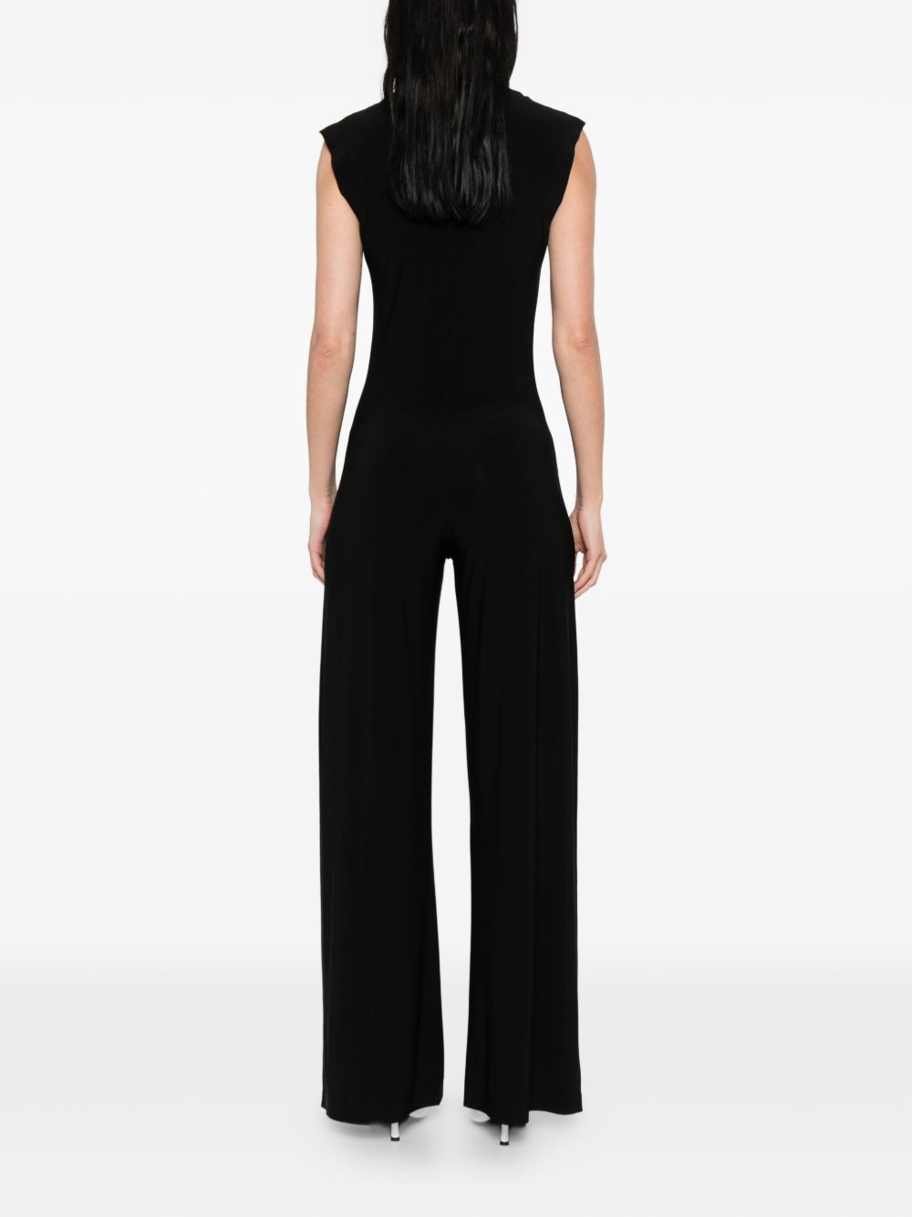 NORMA KAMALI SLEEVELESS JUMPSUIT