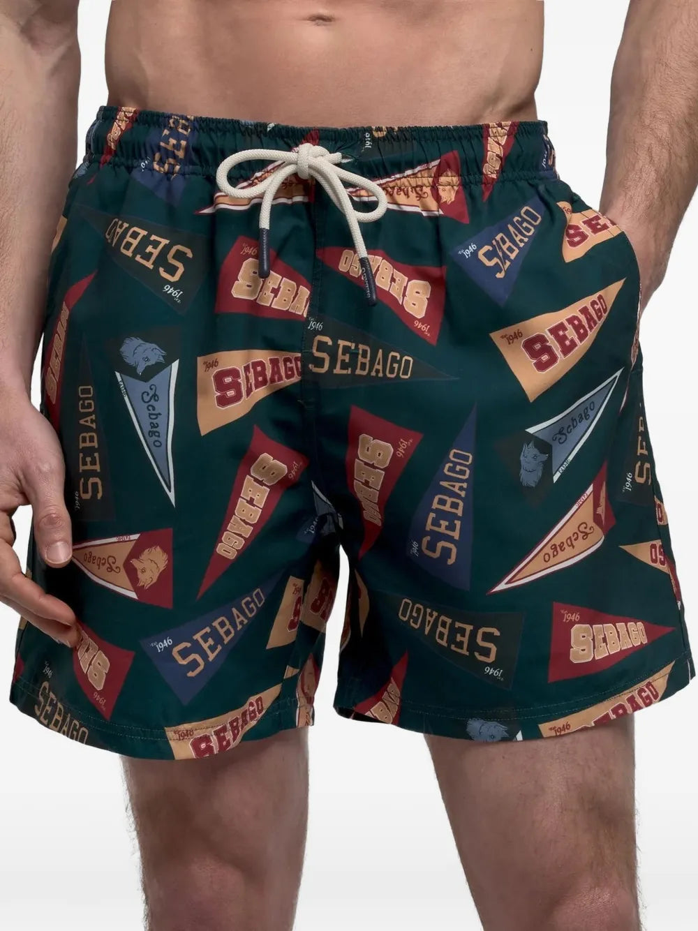 SEBAGO FLAG SWIM SHORTS