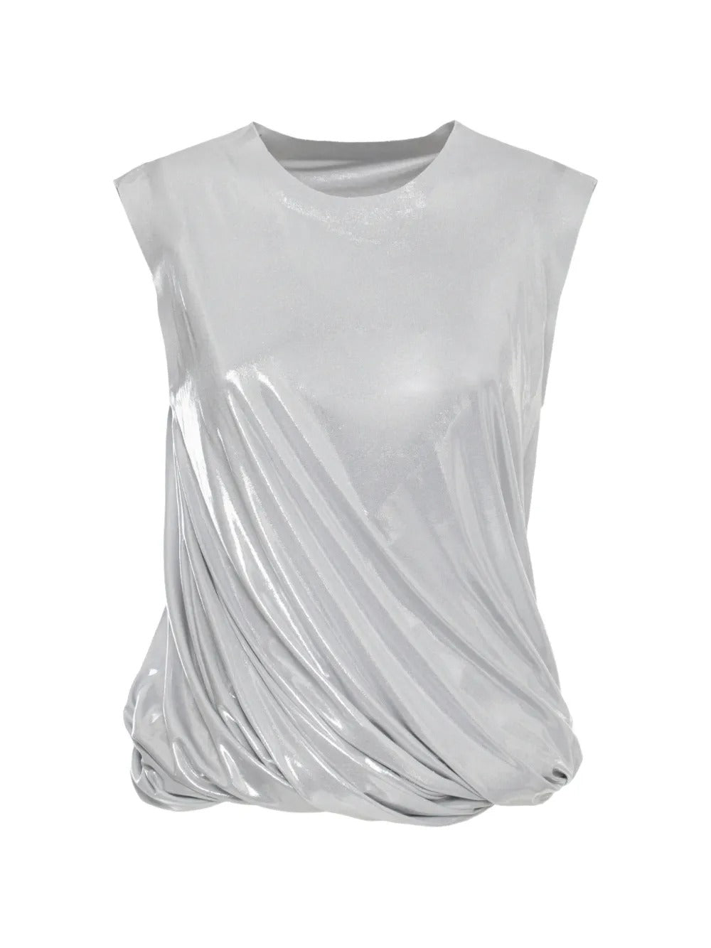 NORMA KAMALI SLEEVELESS TWIST TOP