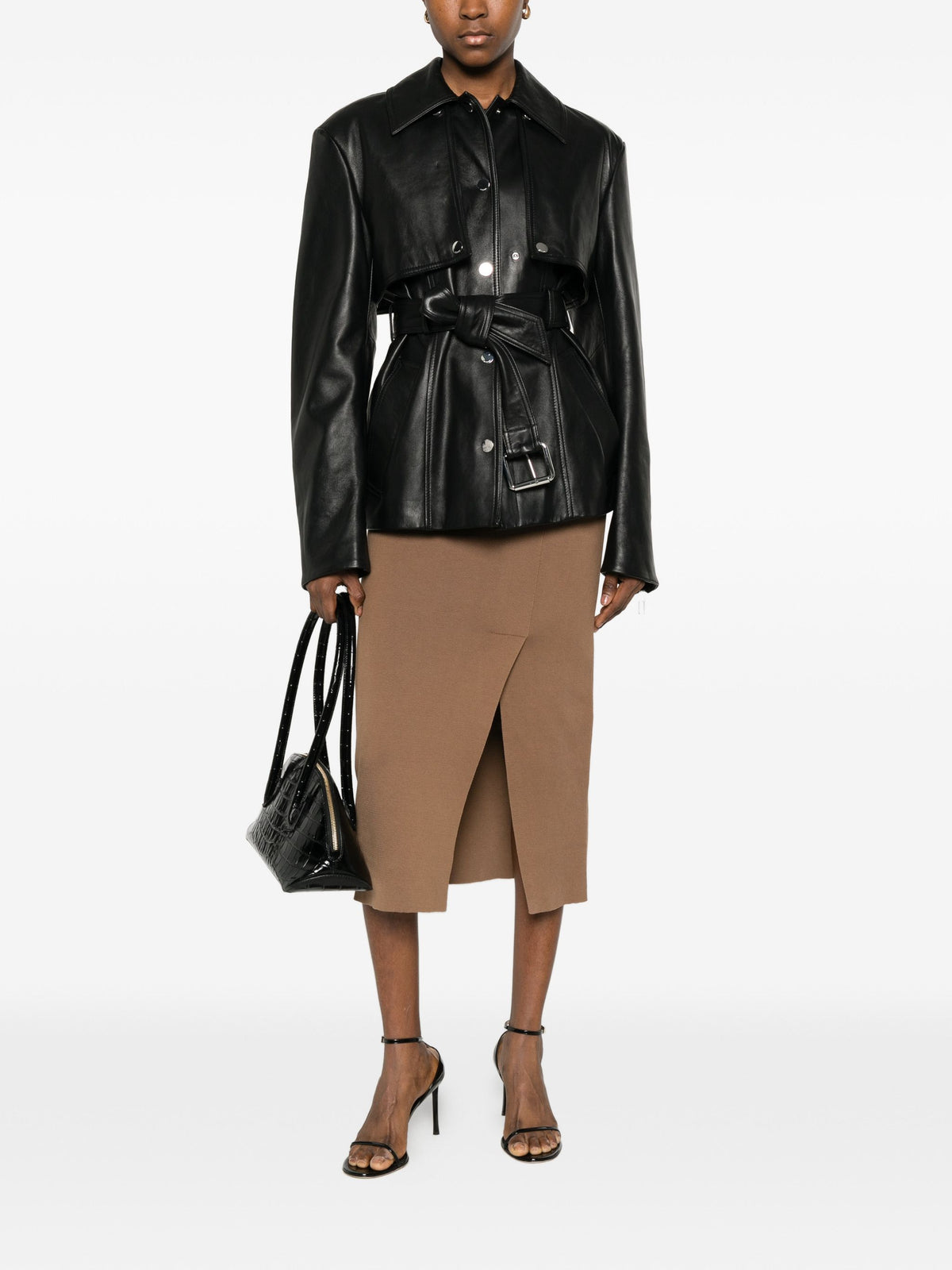 AROVESCIO MIDI SKIRT