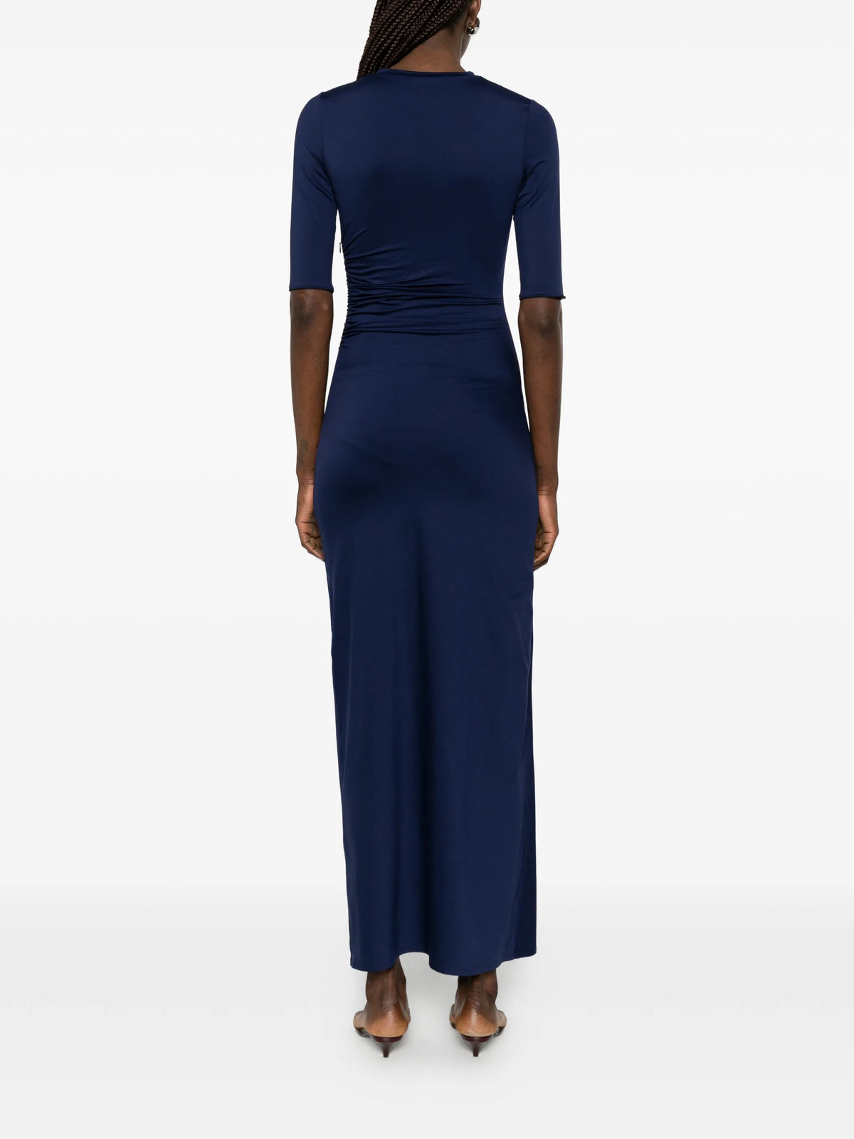 STELLA MC CARTNEY FLUID JERSEY LONG DRESS