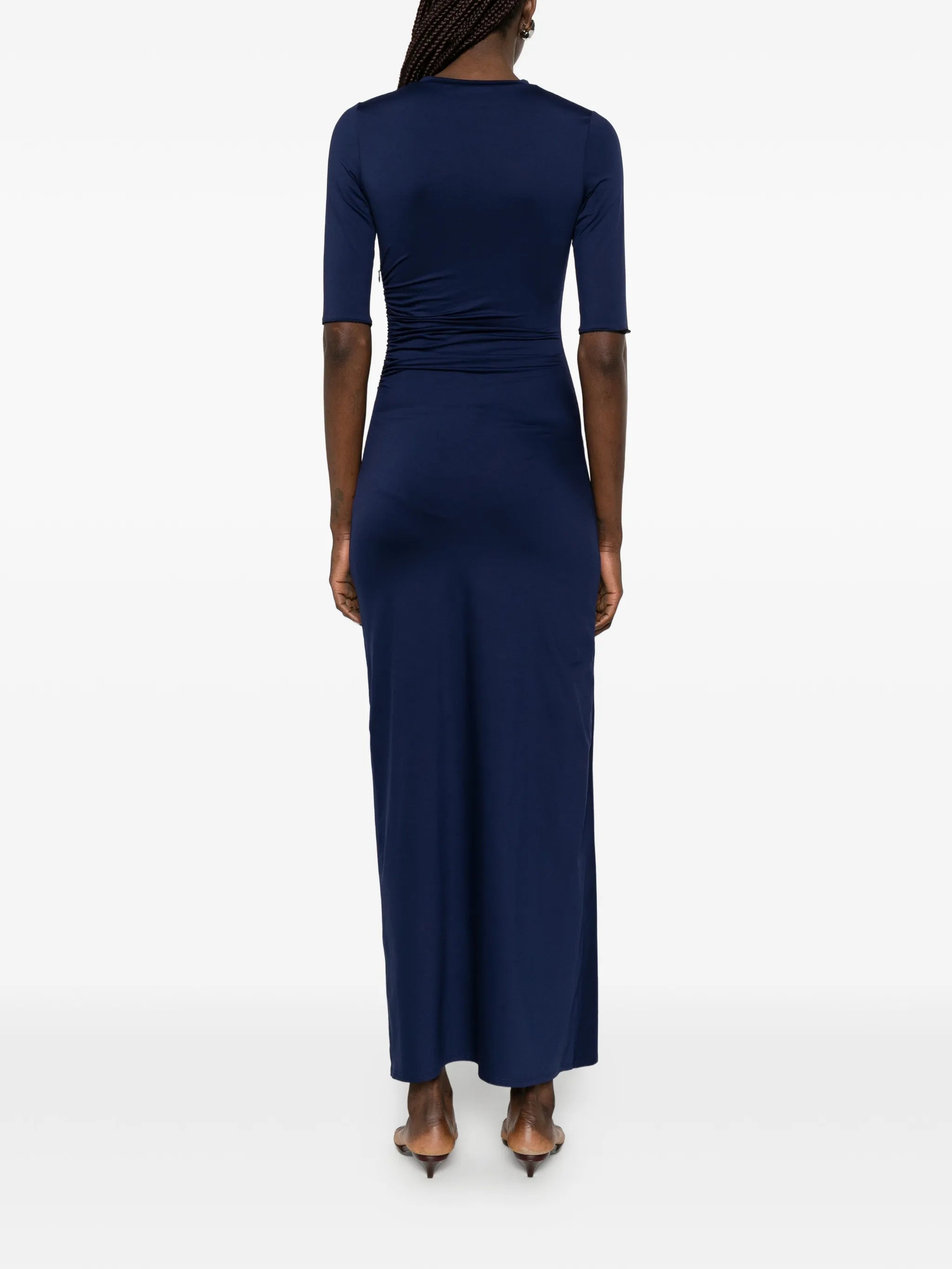 STELLA MC CARTNEY FLUID JERSEY LONG DRESS