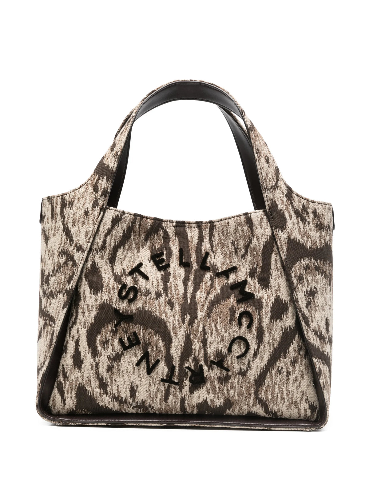 STELLA MC CARTNEY LOGO CROSSBODY TOTE BAG CLOUDE