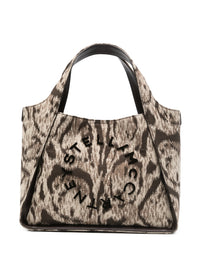 STELLA MC CARTNEY LOGO CROSSBODY TOTE BAG CLOUDE