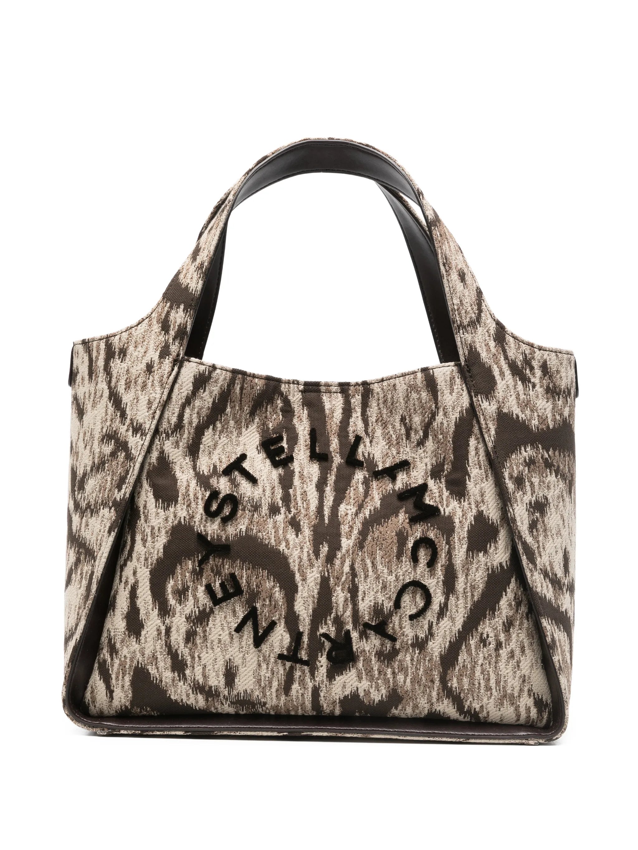 STELLA MC CARTNEY LOGO CROSSBODY TOTE BAG CLOUDE