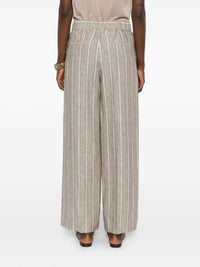 PESERICO SIGN STRIPED TROUSERS