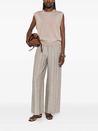 PESERICO SIGN STRIPED TROUSERS