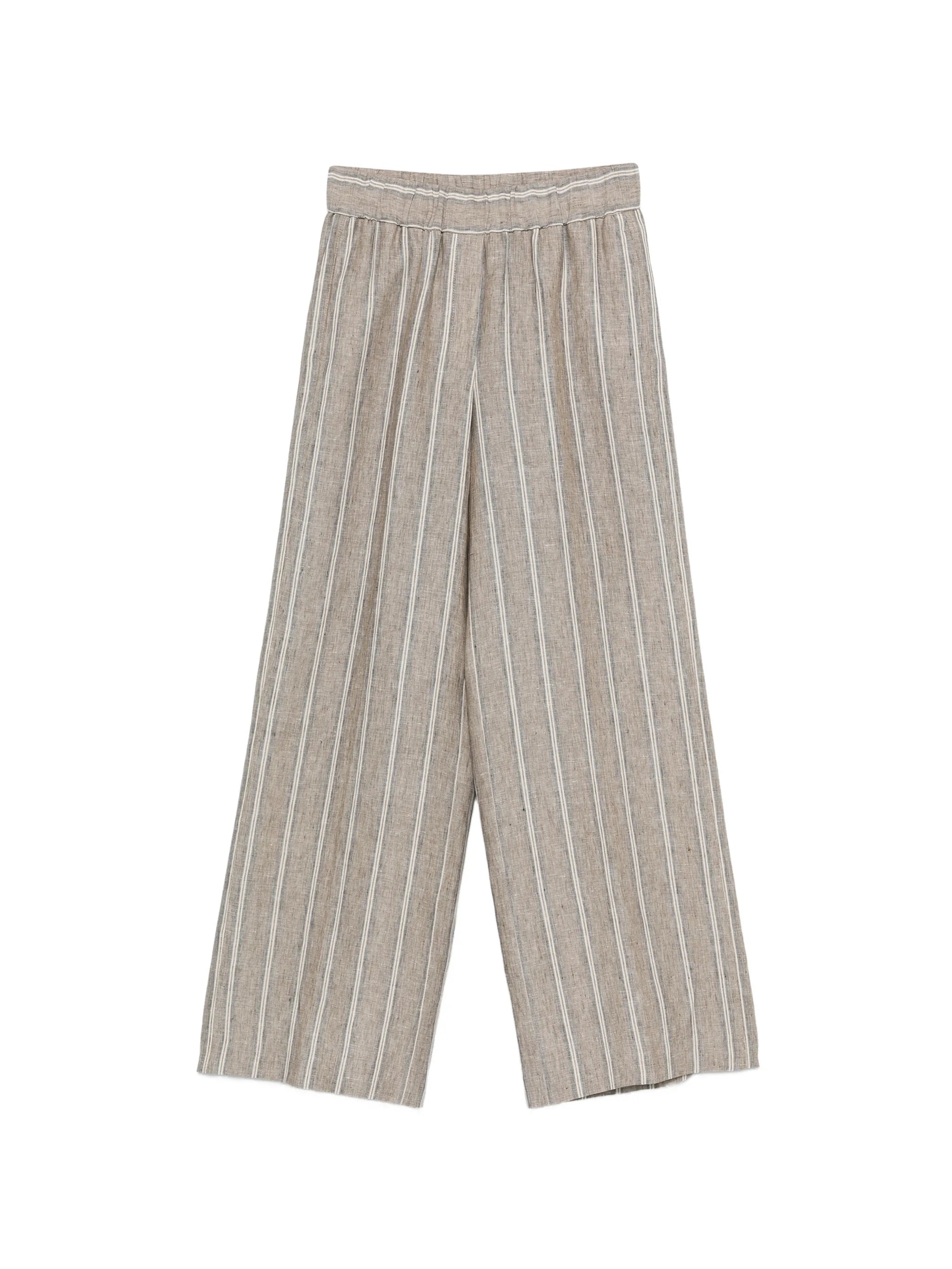 PESERICO SIGN STRIPED TROUSERS