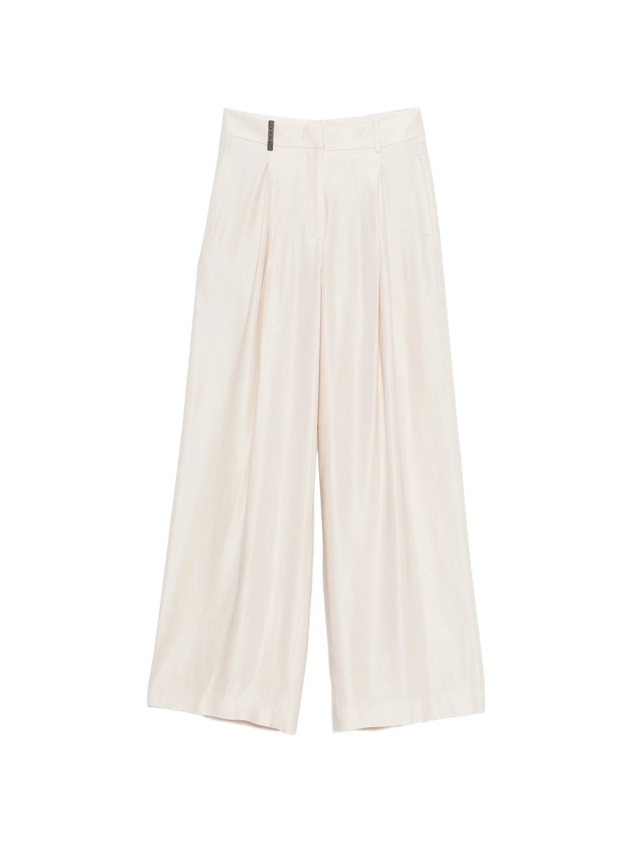 PESERICO SIGN PLEATED TROUSERS