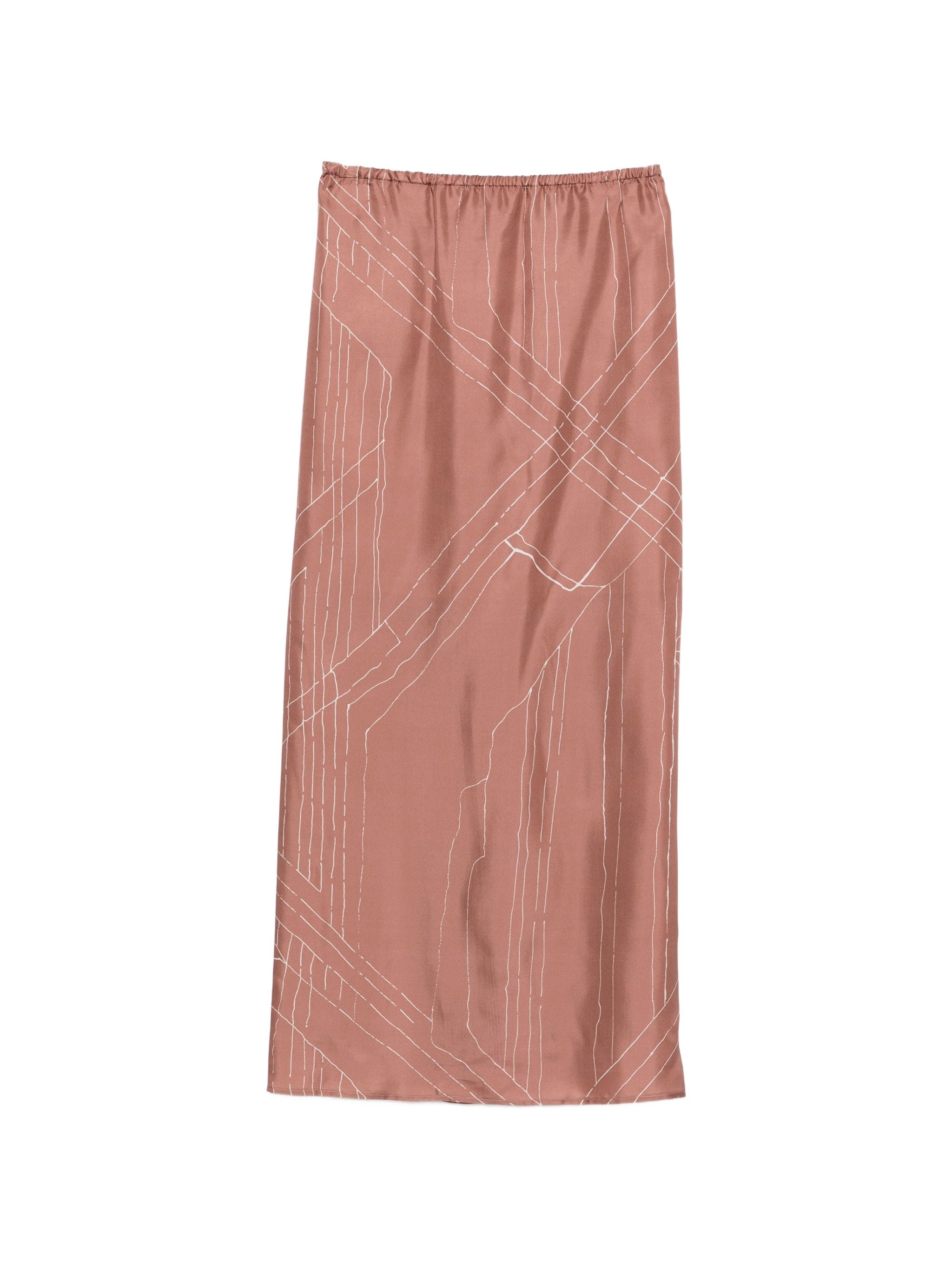 ALYSI SLIT SKIRT