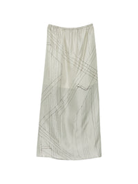 ALYSI SLIT SKIRT