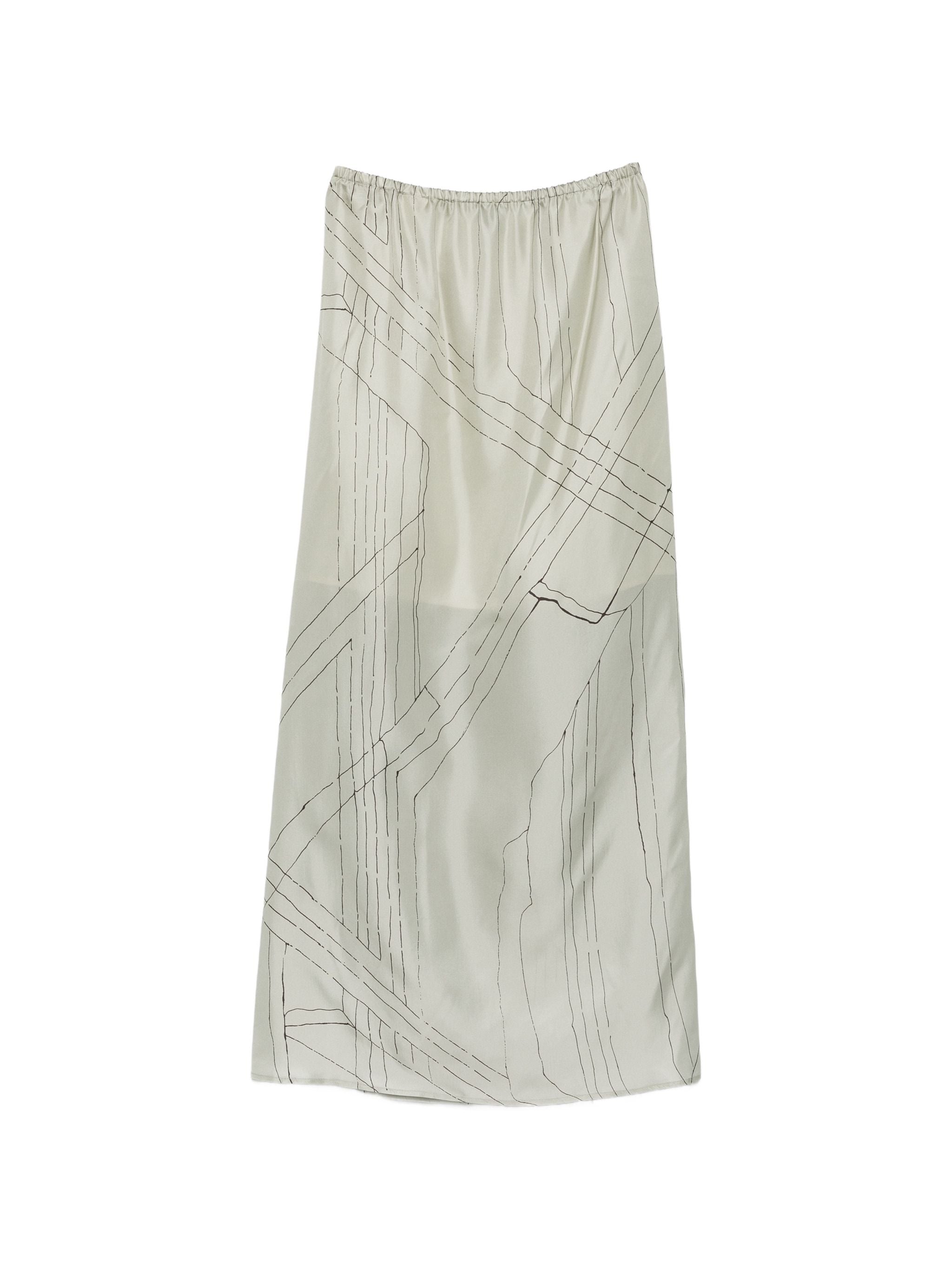 ALYSI SLIT SKIRT
