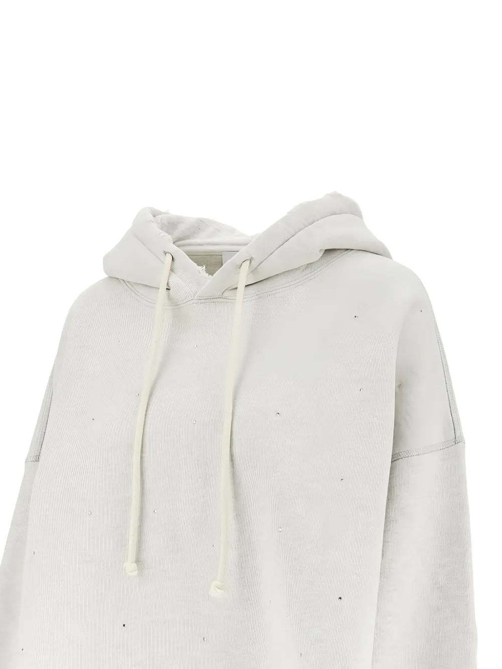 GOLDEN GOOSE OVERSIZE CROPPED HOODIE