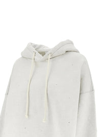 GOLDEN GOOSE OVERSIZE CROPPED HOODIE
