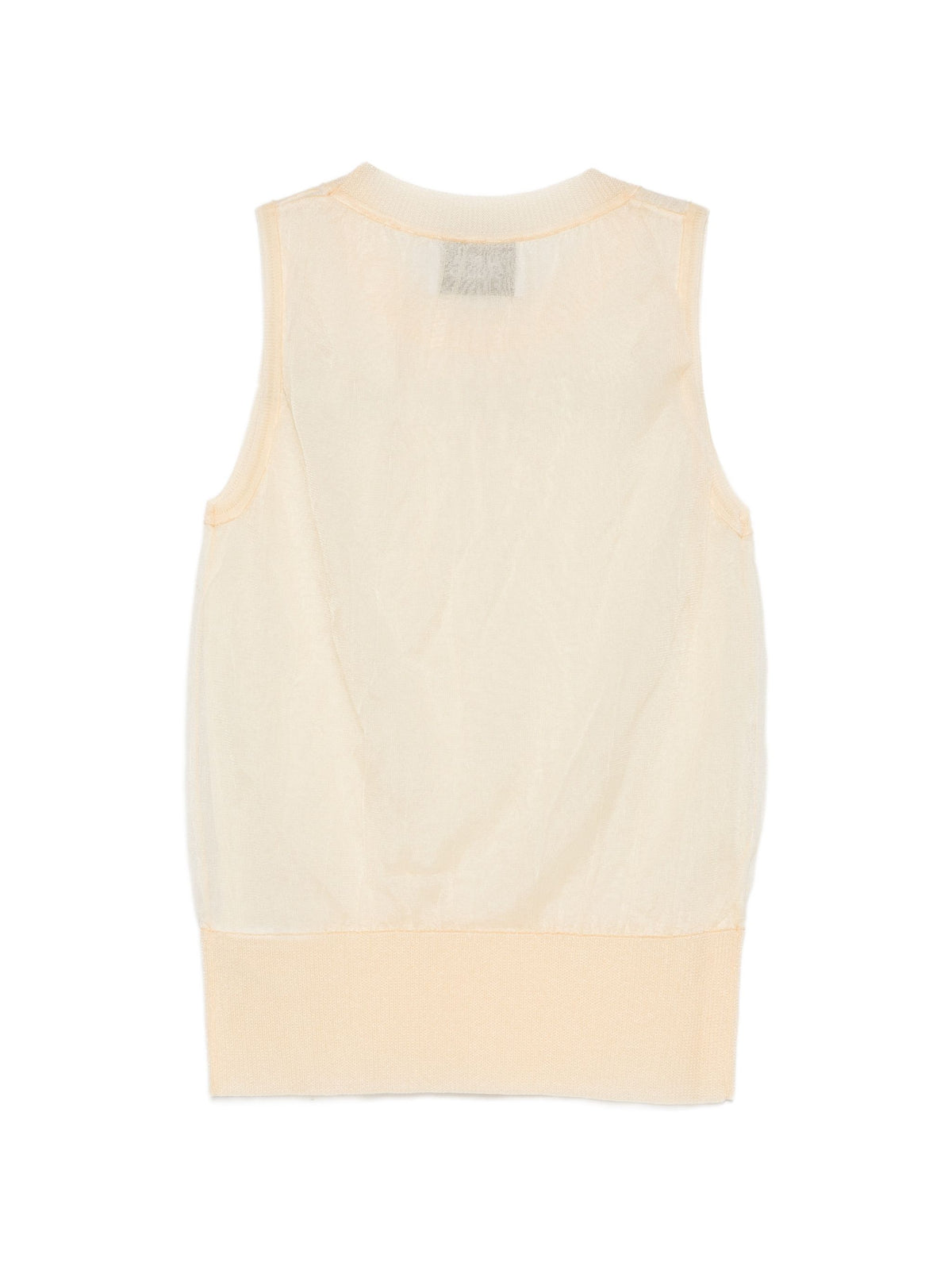 ALPHA STUDIO SHEER TOP