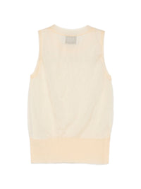 ALPHA STUDIO SHEER TOP