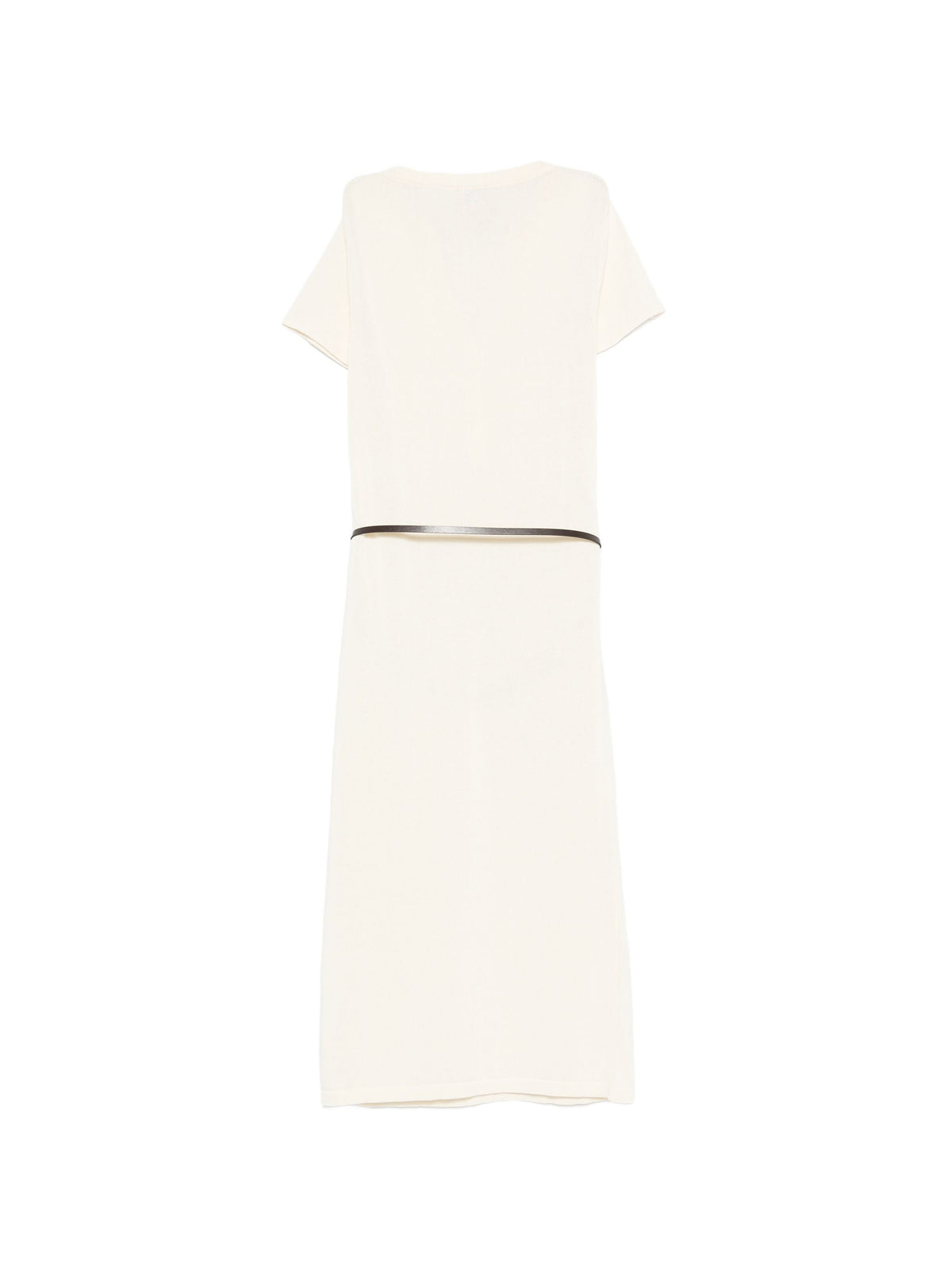 SEMICOUTURE BELTED DRESS