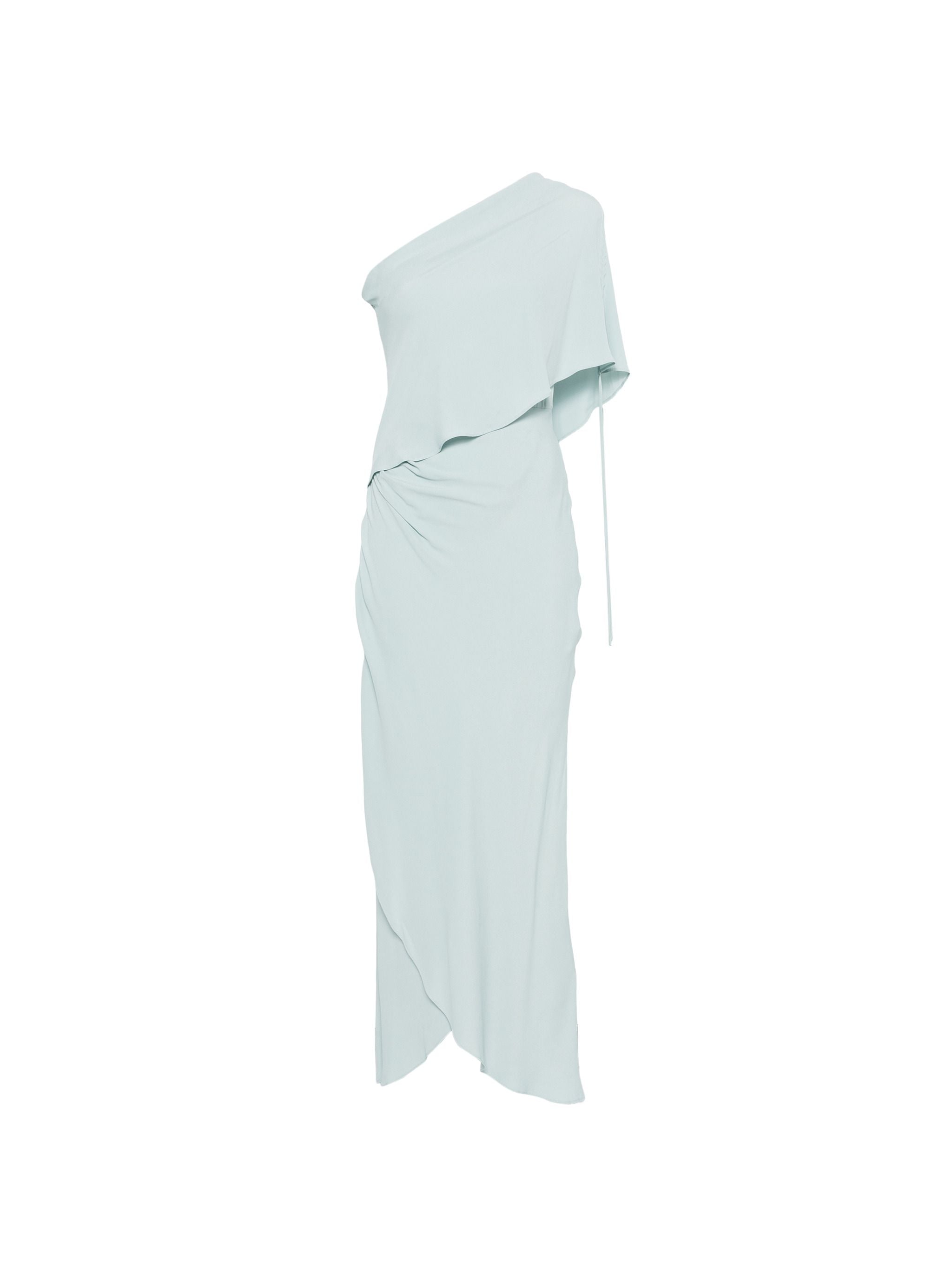 SEMICOUTURE ONE SHOULDER DRESS