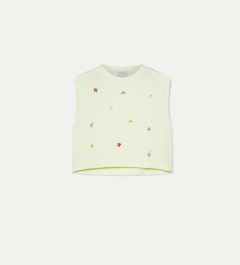 FORTE FORTE PETITES FLEURS TOP