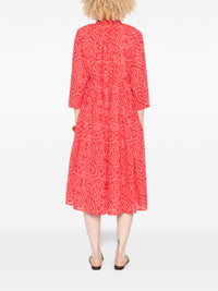 NIU WIDE FLOUNCED DRESS