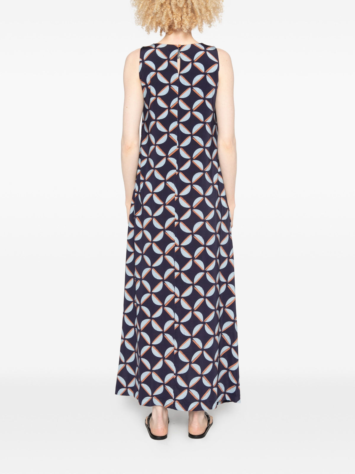 NIU GEOMETRIC MAXI DRESS