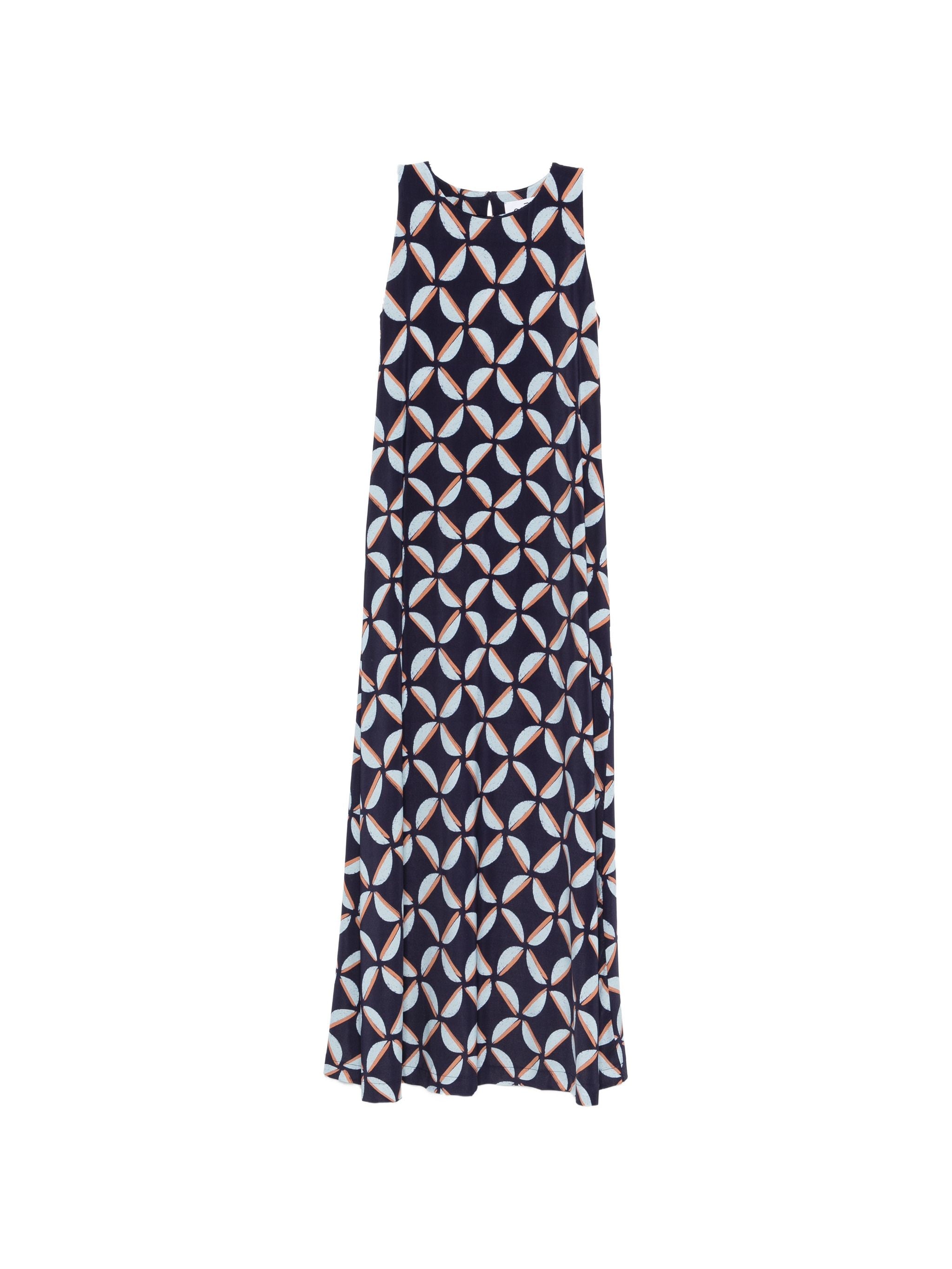 NIU GEOMETRIC MAXI DRESS