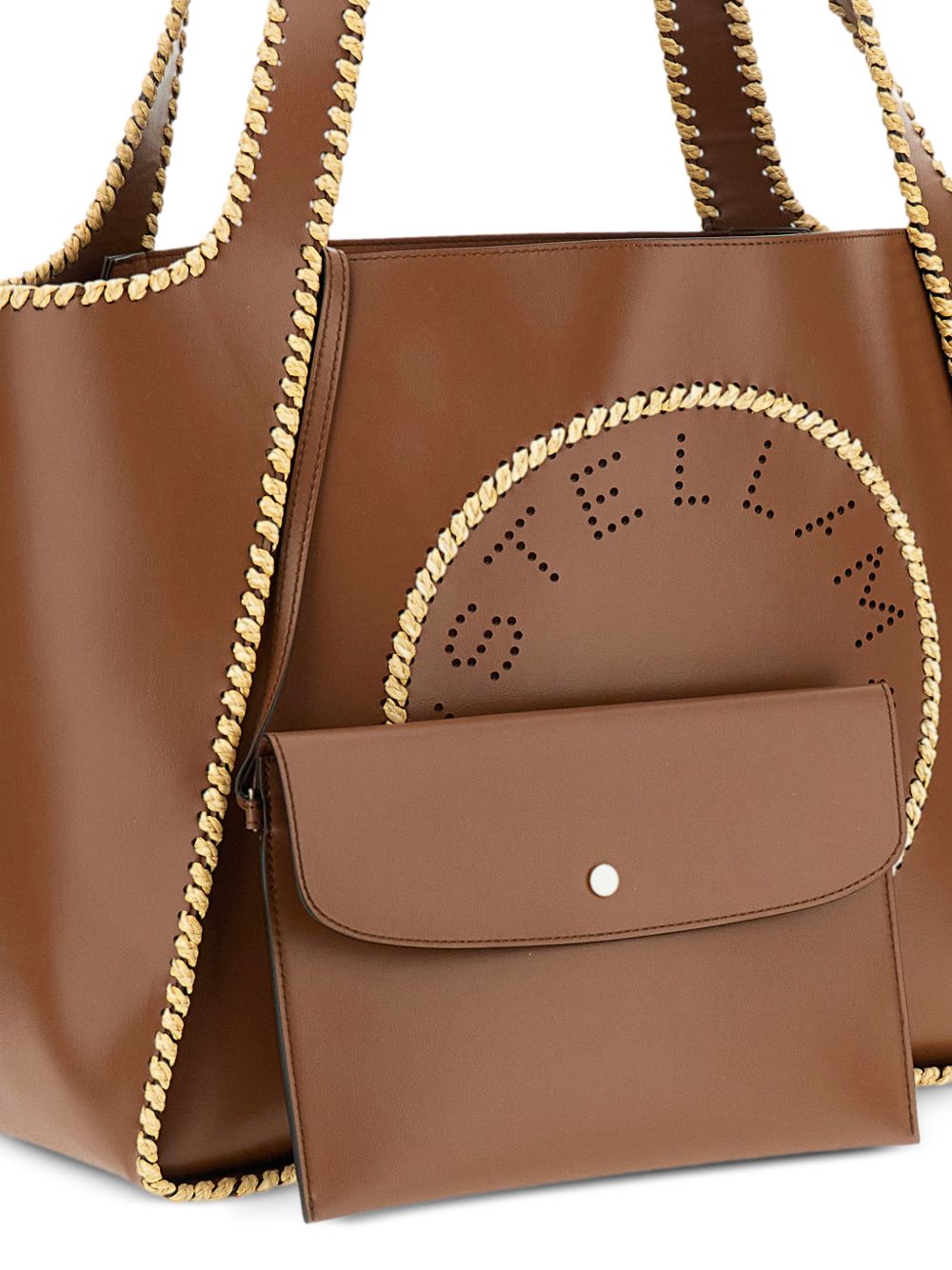 STELLA MC CARTNEY TRIM TOTE BAG