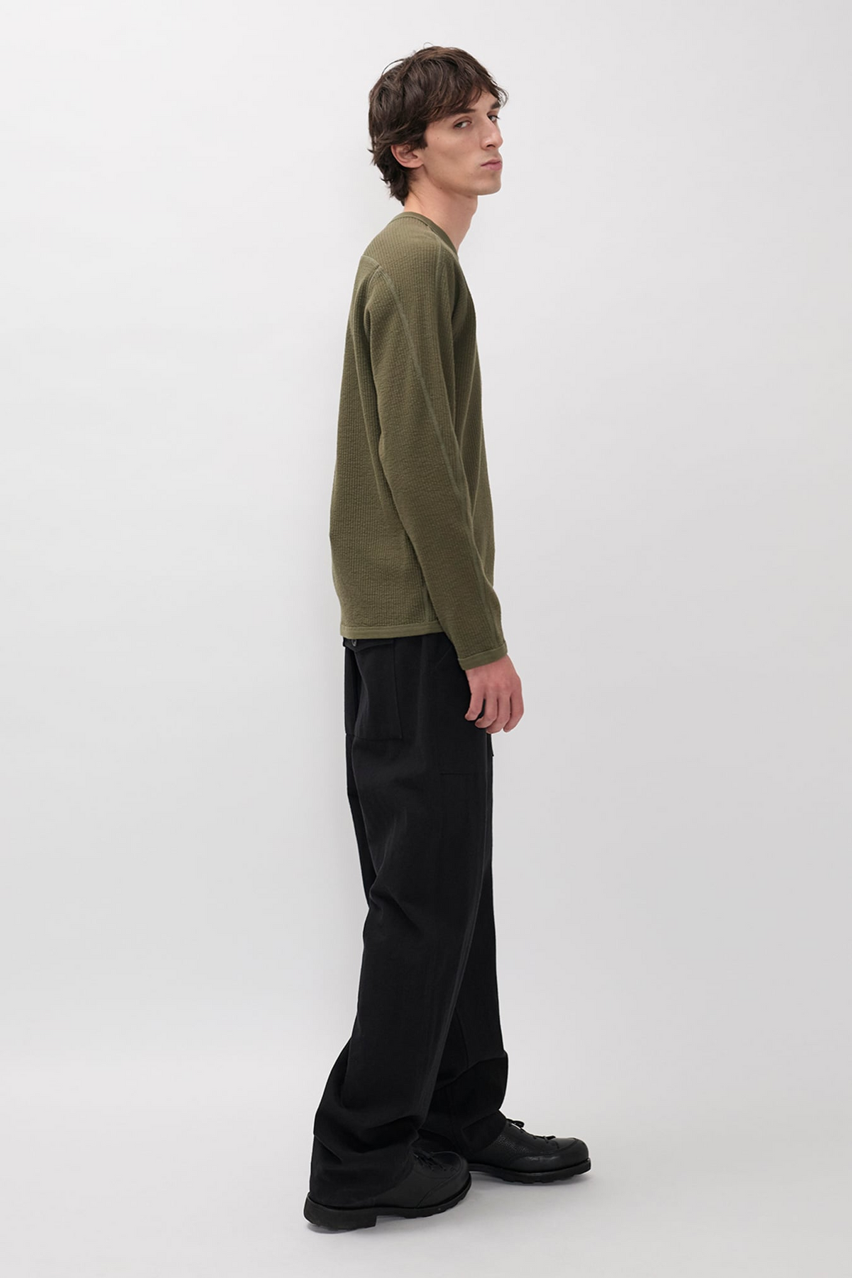 NORSE PROJECTS STEVNS COTTON HEMP MILITARY T-