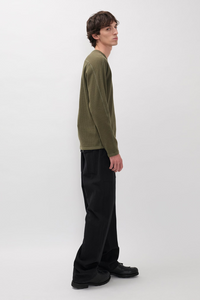 NORSE PROJECTS STEVNS COTTON HEMP MILITARY T-