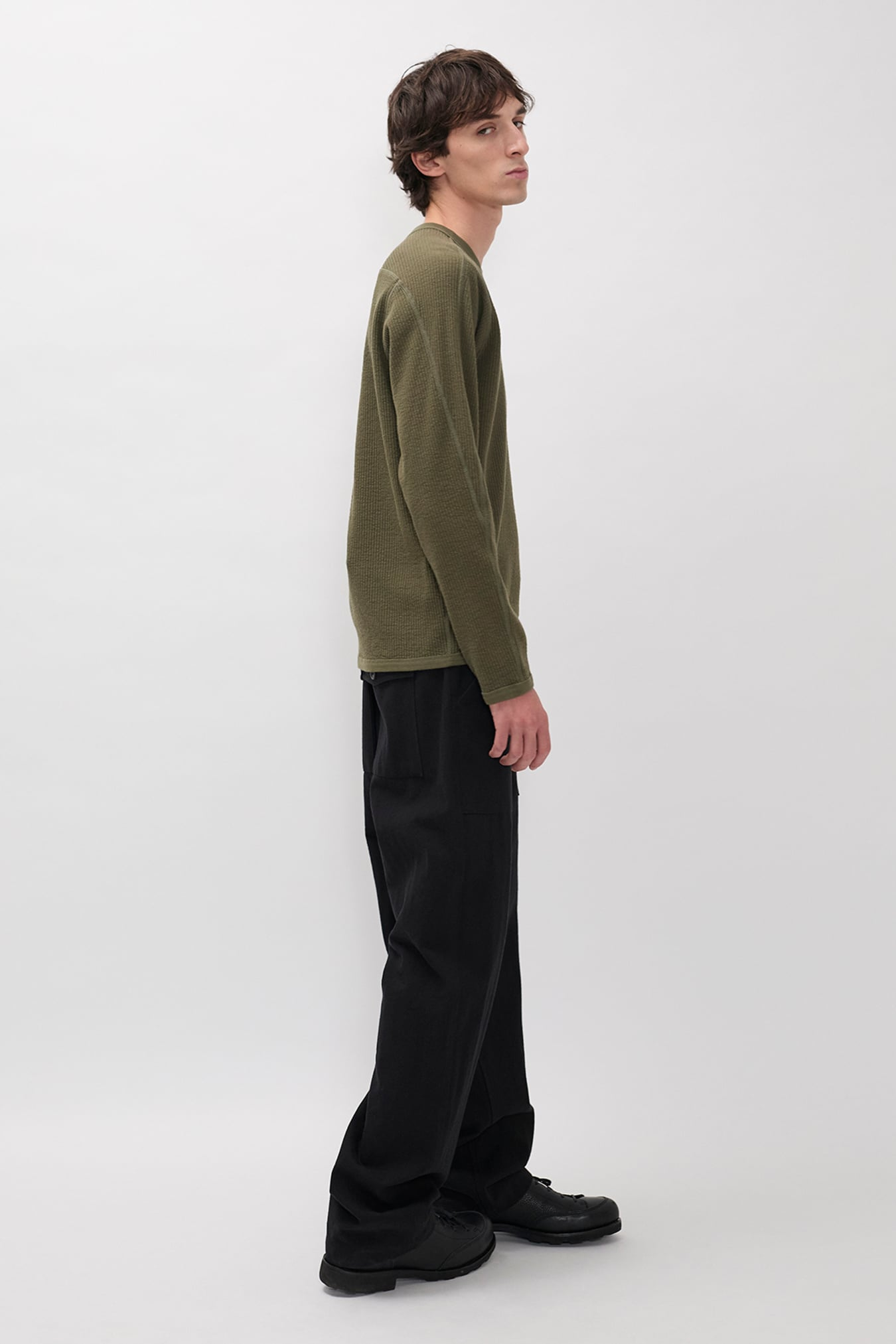 NORSE PROJECTS STEVNS COTTON HEMP MILITARY T-