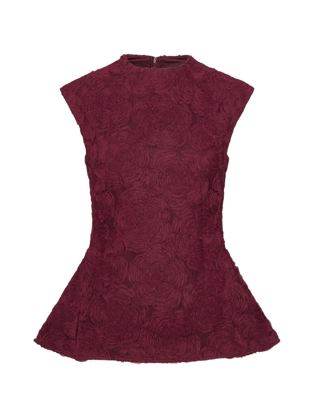 ROTATE FLOWER MESH TOP
