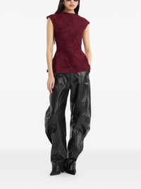 ROTATE FLOWER MESH TOP