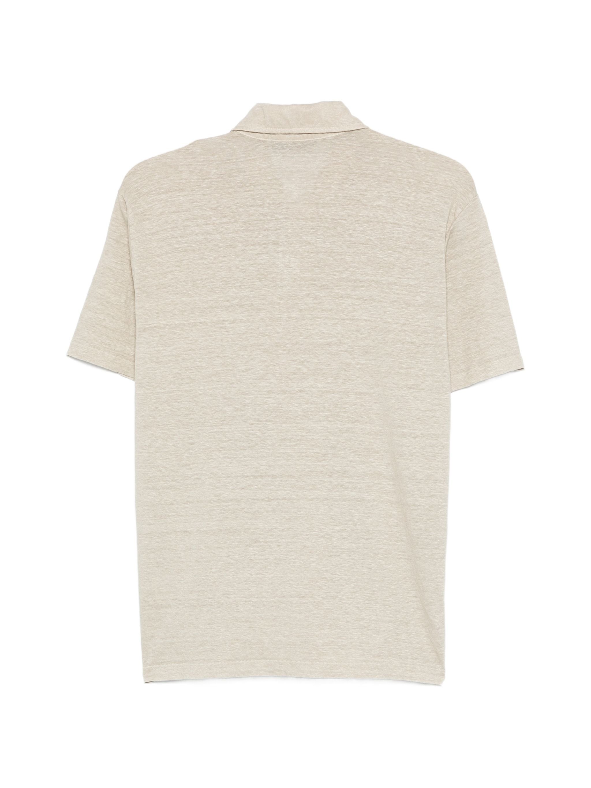 DANIELE FIESOLI LINEN POLO
