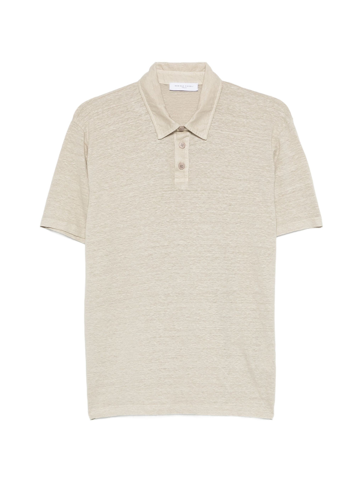 DANIELE FIESOLI LINEN POLO