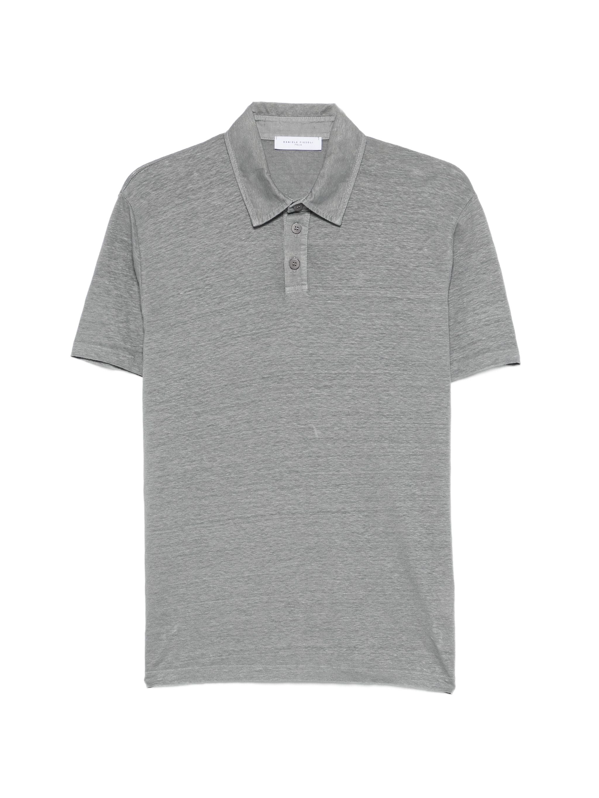 DANIELE FIESOLI LINEN POLO