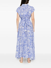MAX & MOI PRINT LONG DRESS