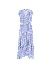 MAX & MOI PRINT LONG DRESS