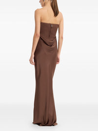 ROTATE CORSAGE LONG DRESS