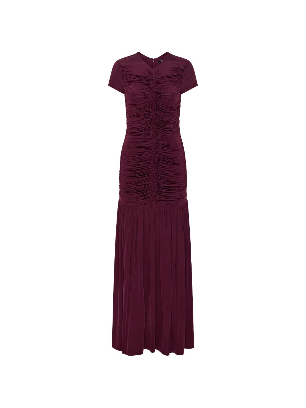ROTATE GATHERED MAXI DRESS