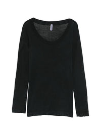 DANIELE FIESOLI SCOOP NECK TEE