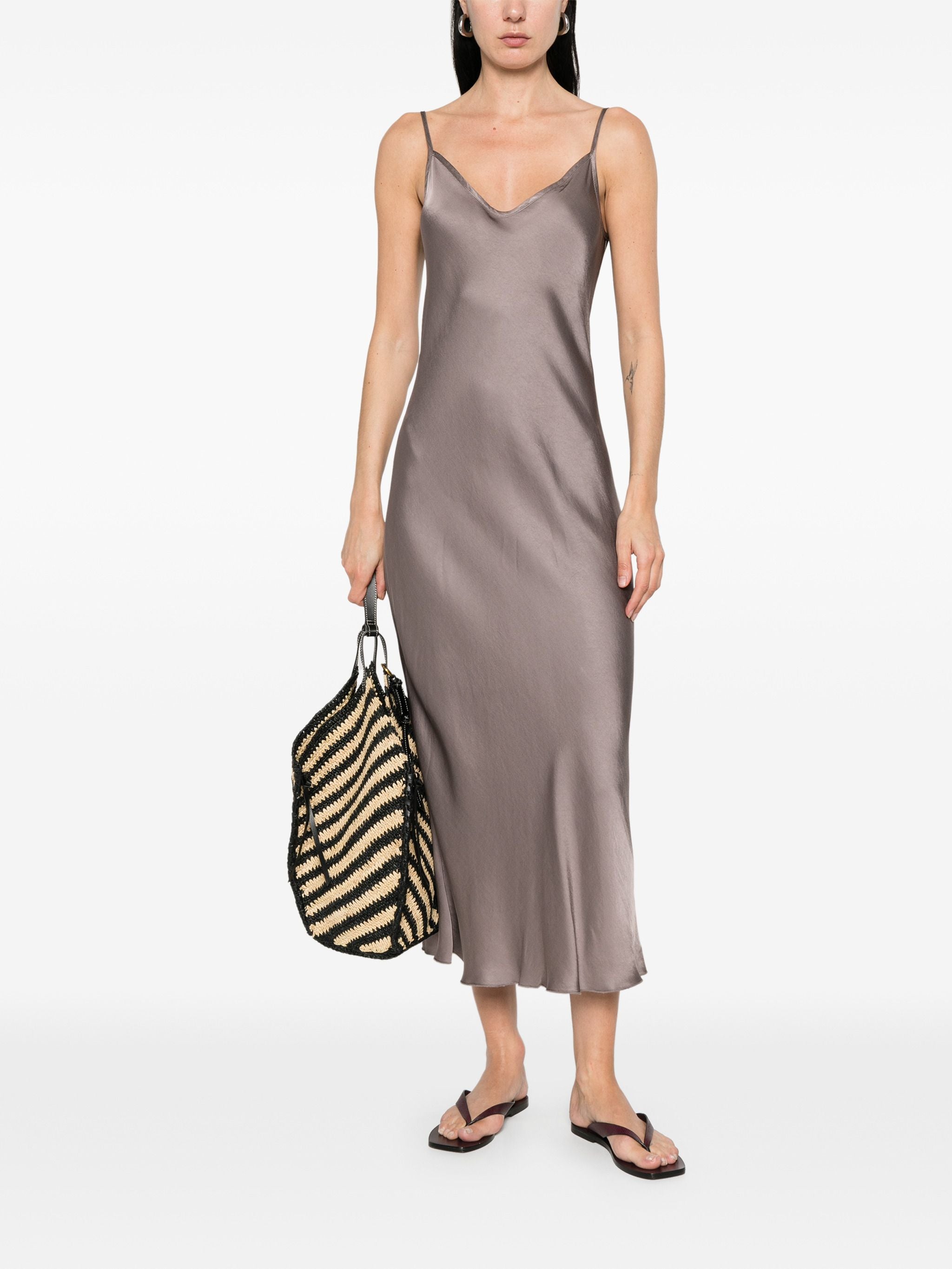 DANIELE FIESOLI SATIN DRESS