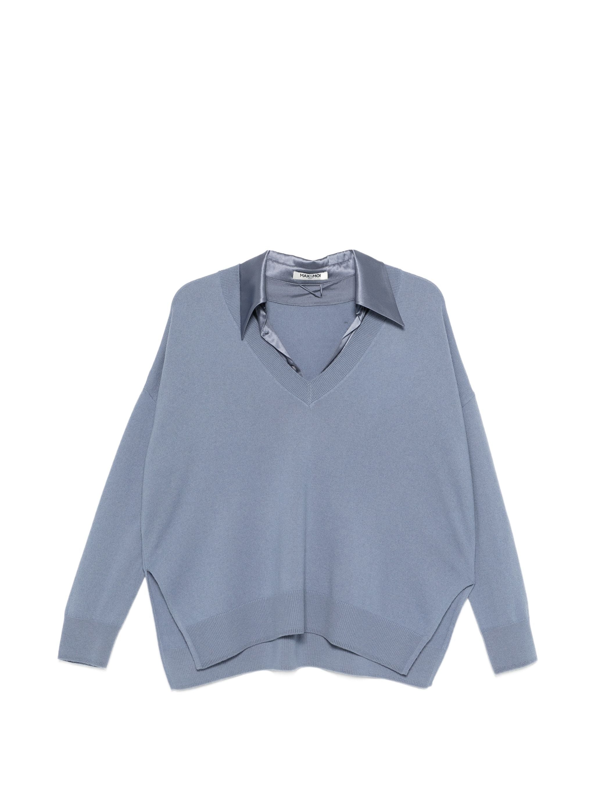 MAX & MOI V NECK SWEATER